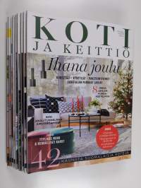 Koti ja keittiö vuosikerta 2018 (puuttuu nrot 6, 9 ja 10)