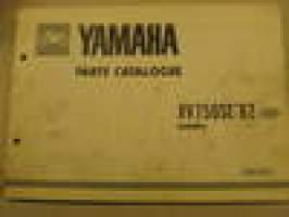 Yamaha XV750SE´82Parts Catalogue varaosaluettelo