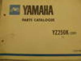 Yamaha YZ250K parts catalogue varaosaluettelo