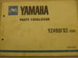 Yamaha YZ490J´82 parts catalogue varaosaluettelo