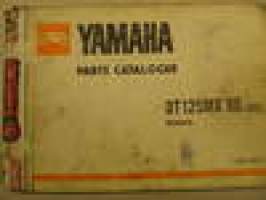 Yamaha DT125MX´80 parts catalogue varaosaluettelo