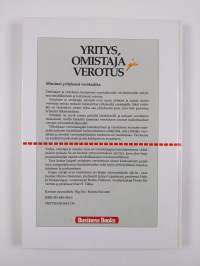Yritys, omistaja ja verotus