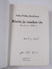 Ristin ja raudan tie (signeerattu, tekijän omiste)