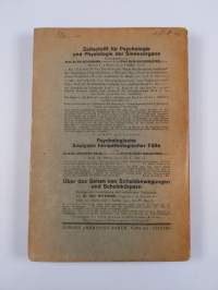 Das gestaltproblem in der psychologie im Lichte analytischer Besinnung - ein Versuch zu grundsätzlicher Orientierung