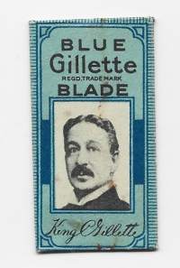 Gillette Blue  - partateräkääre terä sisällä