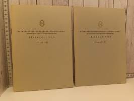 Maanpuolustuskorkeakouluyhdistyksen (Totaalisten maanpuolustuskurssien) jäsenluettelo kurssit 1-11 sekä jäsenluettelo kurssit 12-24