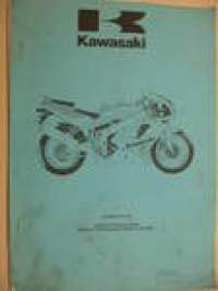 Kawasaki ZXR750 omistajan käyttöohjekirja