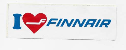 I love Finnair - tarra