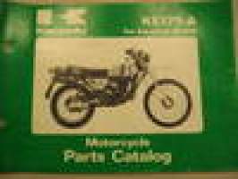 Kawasaki KE125-A parts catalog varaosaluettelo