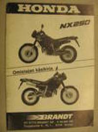 Honda NX250 omistajan käsikirja