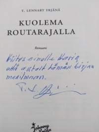 Kuolema routarajalla (signeerattu, tekijän omiste)