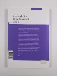 Osakeyhtiön tilinpäätösmalli 2009