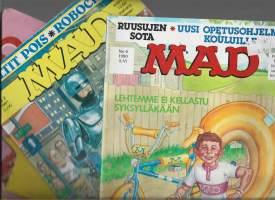 Suomen MAD  1990/6,1991/2,6  yht 3 lehteä