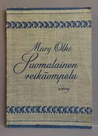 Suomalainen reikäompelu. (Käsityöt)