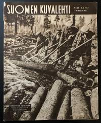 Suomen Kuvalehti N:o 23 / 1953 - Sisältää mm. Purouittoa Kainuussa ja hienon Gulf-öljy mainoksen