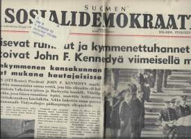 Suomen Sosiaalidemokraatti   nro 321  / 26.11.  1963