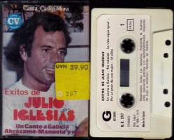 C-kasetti - Carlos Mora - Exitos de Julio Iglesias, 1979. GR 2117. Katso kappaleet kuvista/alta.