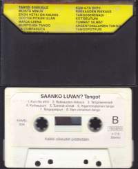 C-kasetti - Saanko luvan? - Tangot/16 tangoa. KAMS-004 . Katso kappaleet kuvista/alta.