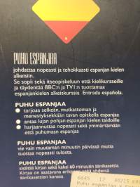 Puhu espanjaa - Entrada española - Käytännön espanjan alkeiskurssi