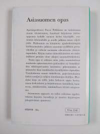 Asiasuomen opas (tekijän omiste)