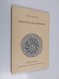 Asiatyyli ja viestintä