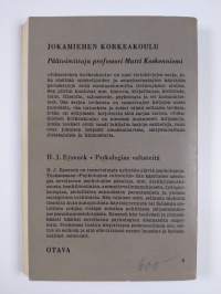 Psykologian valtateitä