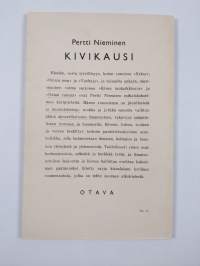 Kivikausi : runoja