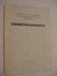 Voimistelusanasto