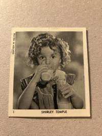 Shirley Temple, filmitähti -keräilykuva nro 1