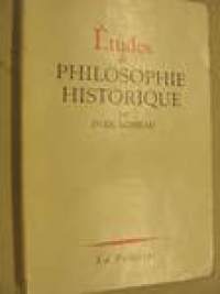 Études de philosophie historique