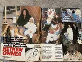 Seura 1988 nr 47 - Tee itse parhaat joululahjat, Christina Onassis jätti miljardi-omaisuuden, Mia Bromanin ja Tero Palmrothin kuuma romanssi, ym.