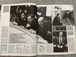 Seura 1988 nr 7 - Isä hyppää kultaa, Vain Seurassa Matti ja Tiina Nykäsen erikoishaastattelut kisapaikalla ja kotona, ym.