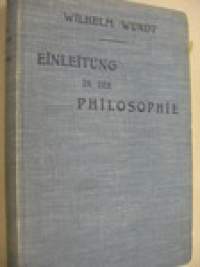 Einleitung in die philosophie