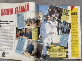 Seura 1987 nr 6 - Jean-Pierre Kusela hurmasi ritari ässän ja koko Cannesin, Satu Silvo äitiyslomalle, ym.