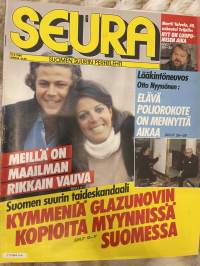 Seura 1985 nr 6 - Lääkintöneuvos Otto Nyyssönen: Elävä poliorokote on mennyttä aikaa, Meillä on maailman rikkain vauva, Suomen suurin taideskandaali, ym.