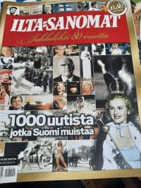 Iltasanomat Juhlalehti 80 vuotta 2012 1000 uutista jotka Suomi muistaa
