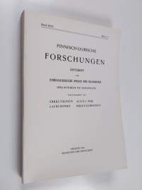 Finnisch-ugrische Forschungen Band 46 Heft 1-3 : Zeitschrift für finnisch-ugrische Sprach- und Volkskunde, Band 46 Heft 1-3