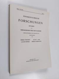 Finnisch-ugrische Forschungen Band 48 Heft 1 : Zeitschrift für finnisch-ugrische Sprach- und Volkskunde, Band 48 Heft 1