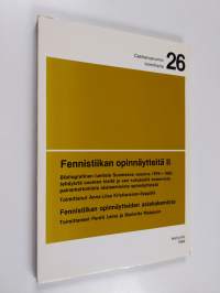 Fennistiikan opinnäytteitä, 2 - Bibliografinen luettelo Suomessa vuosina 1976-1983 tehdyistä suomen kieltä ja sen sukukieliä koskevista painamattomista akateemisi...