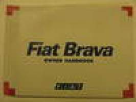 Fiat Brava owner handbook for 1999