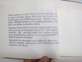 BMW D 7 Merimottorit -käyttöohjekirja