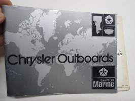 Chrysler Outboards 4 hv / 4 hk perämoottori -käyttöohjekirja suomi / ruotsi