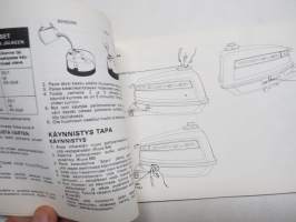Chrysler Outboards 4 hv / 4 hk perämoottori -käyttöohjekirja suomi / ruotsi