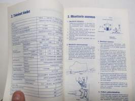 Yanmar YSM perämoottori -käyttöohjekirja