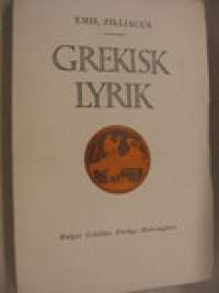 Grekisk lyrik