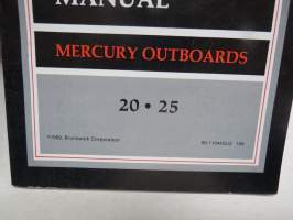 Mercury Merc - 20 - 25 outboards perämoottori -käyttöohjekirja, suomenkielinen