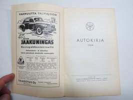 SAY Autokirja 1954