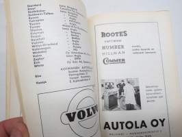SAY Autokirja 1954
