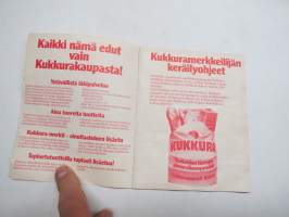 Kukkuravihko / Kukkura-säästömerkkejä
