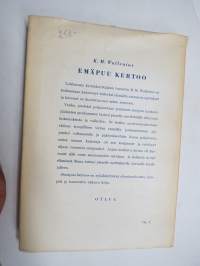 Emäpuu kertoo - Satuja aikuisille ja lapsille (kansipaperit ja sisällön kuvittanut Rudolf Koivu)
